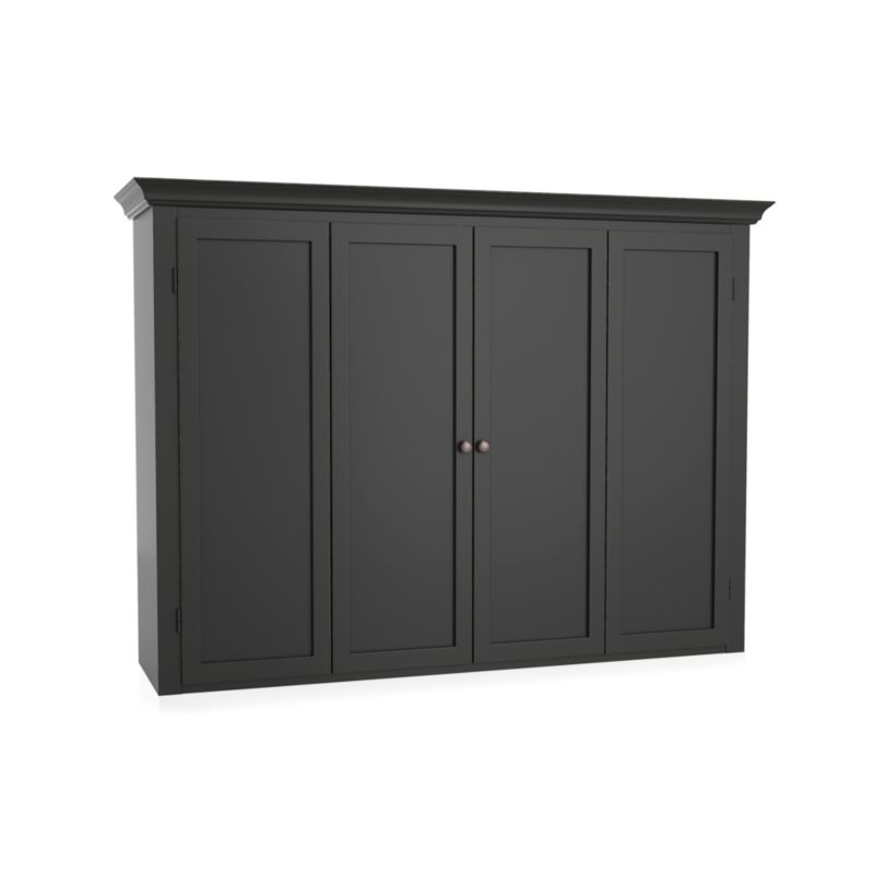 Cameo Bruno Black Modular Media Hutch