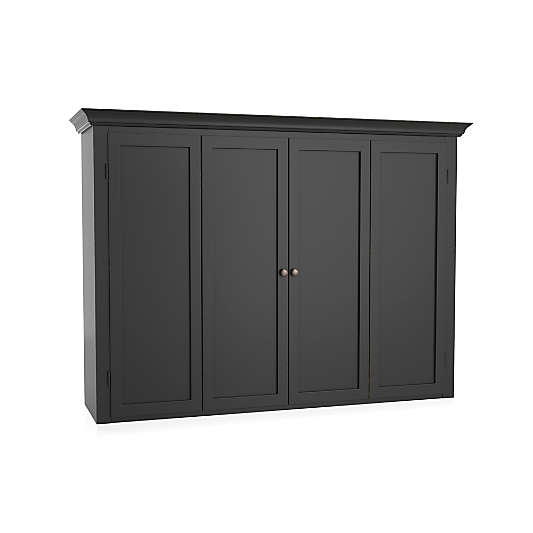 Cameo Bruno Black Modular Media Hutch