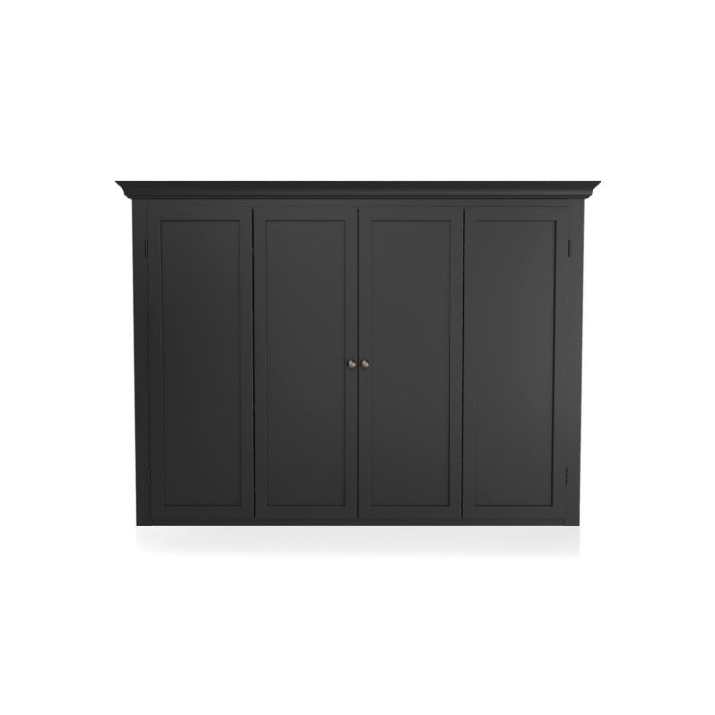 Cameo Bruno Black Modular Media Hutch