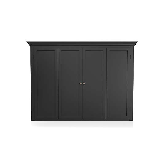 Cameo Bruno Black Modular Media Hutch