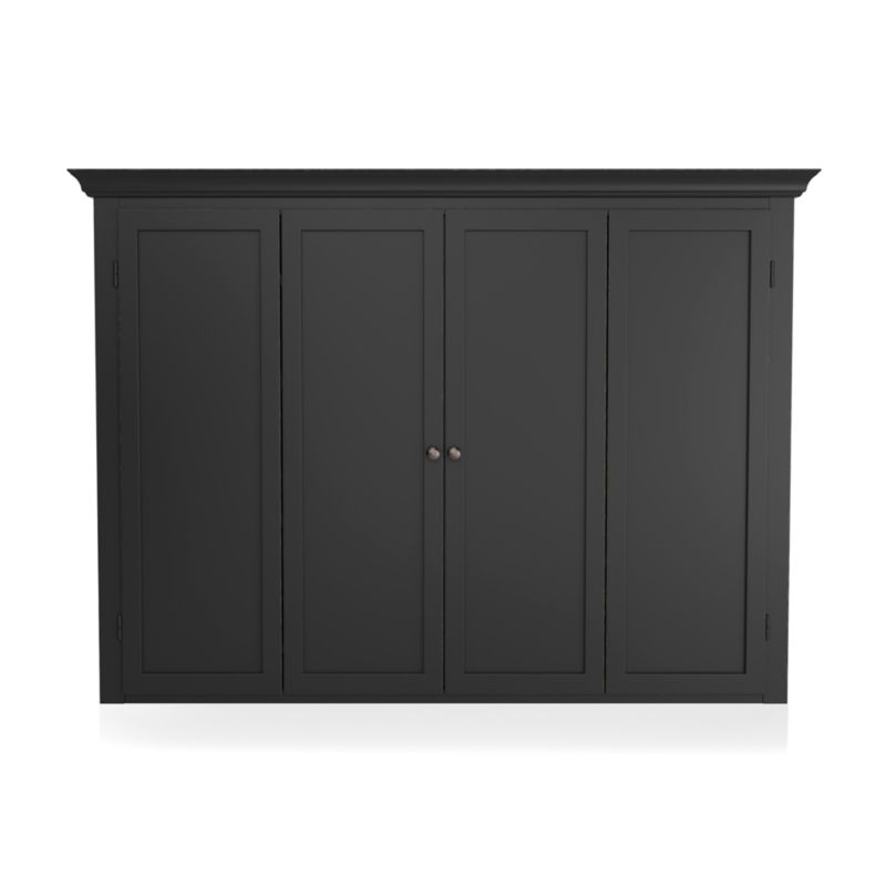 Cameo Bruno Black Modular Media Hutch