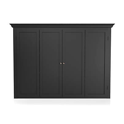 Cameo Bruno Black Modular Media Hutch