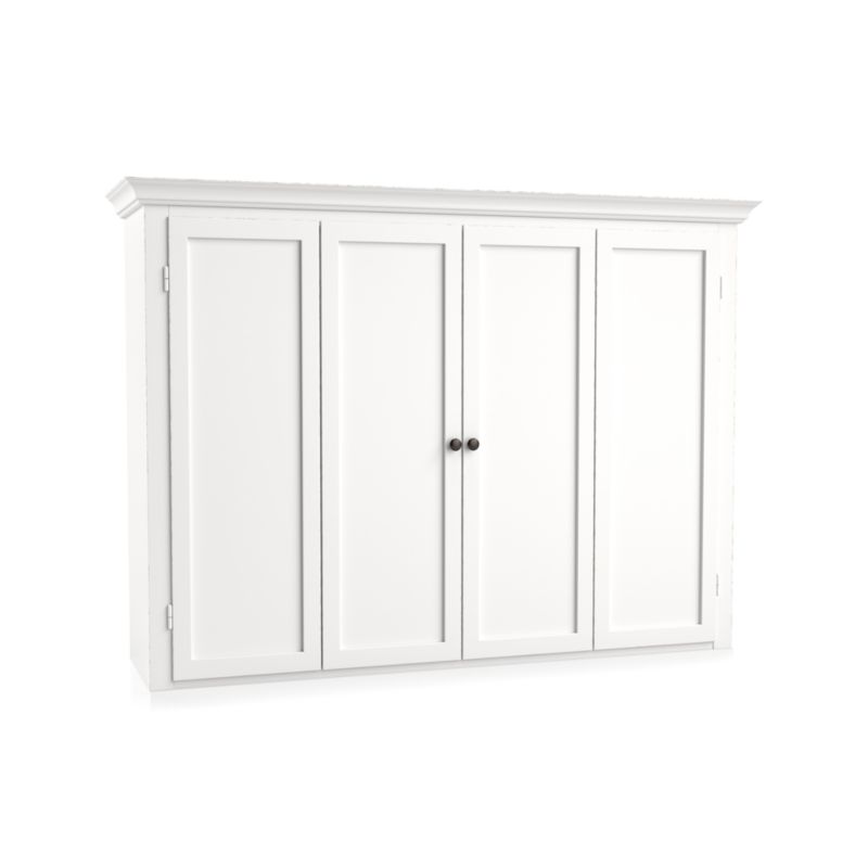 Cameo White Modular Media Hutch