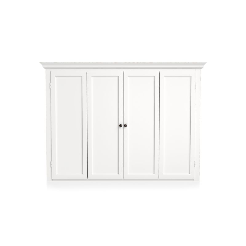 Cameo White Modular Media Hutch