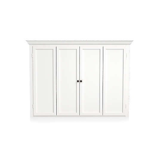 Cameo White Modular Media Hutch