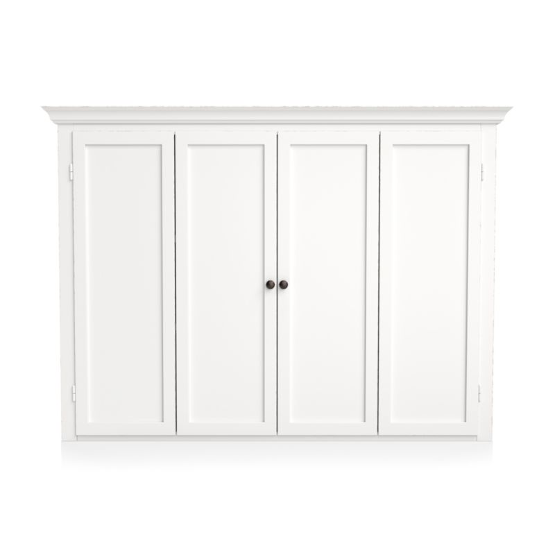 Cameo White Modular Media Hutch