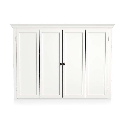 Cameo White Modular Media Hutch