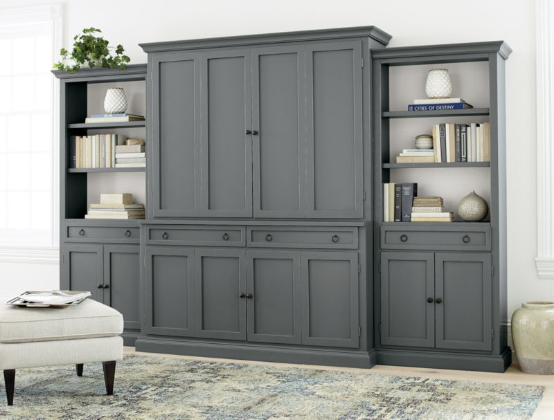 Cameo 62" Grey Modular Storage Media Console