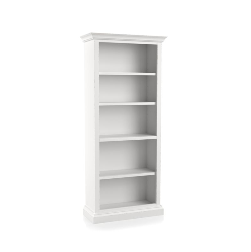 Cameo White Open Bookcase