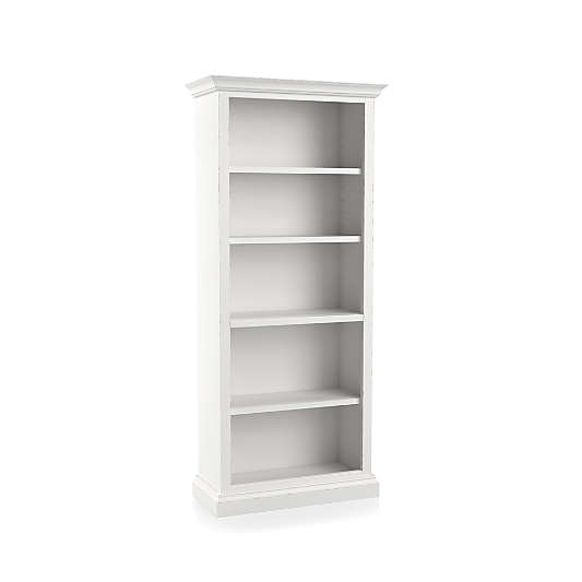 Cameo White Open Bookcase