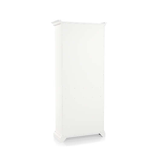 Cameo White Open Bookcase