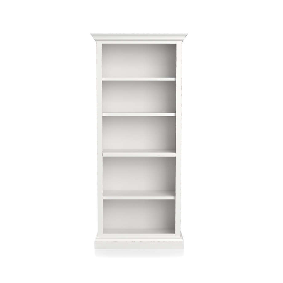 Tall Bookcase in White, 60