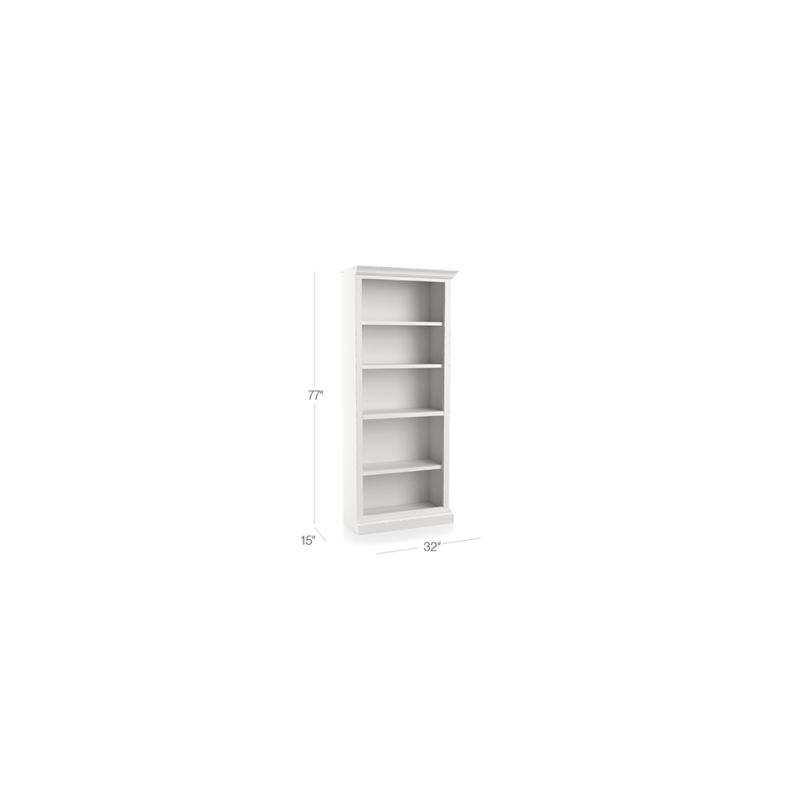 Cameo White Right Open Bookcase