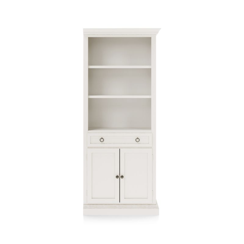Cameo Dama Storage Bookcase with Right Crown