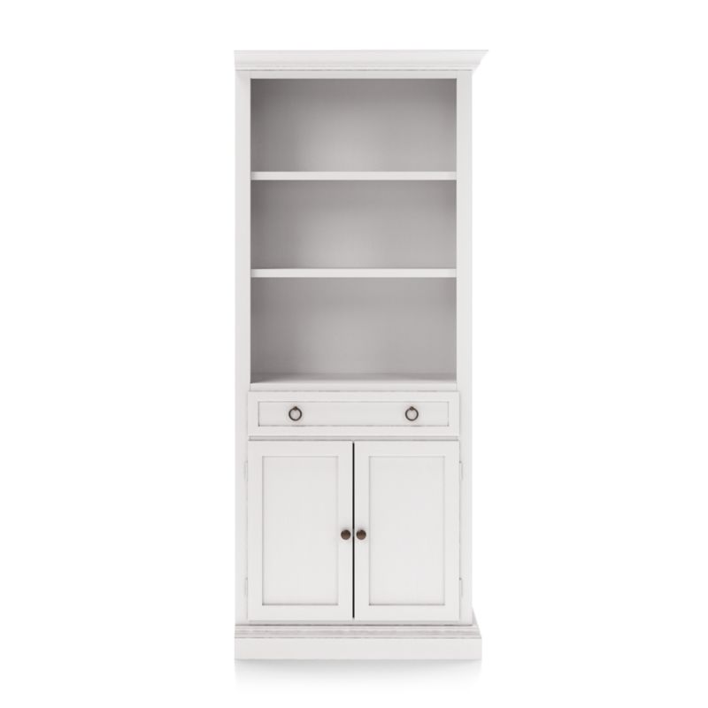 Cameo Dama Storage Bookcase with Right Crown