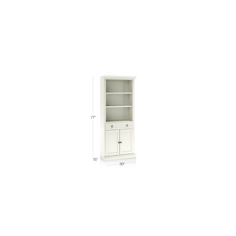 Cameo Vamelie Storage Bookcase with Right Crown