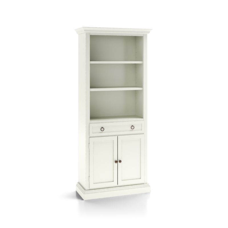 Cameo Vamelie Storage Bookcase with Full Crown