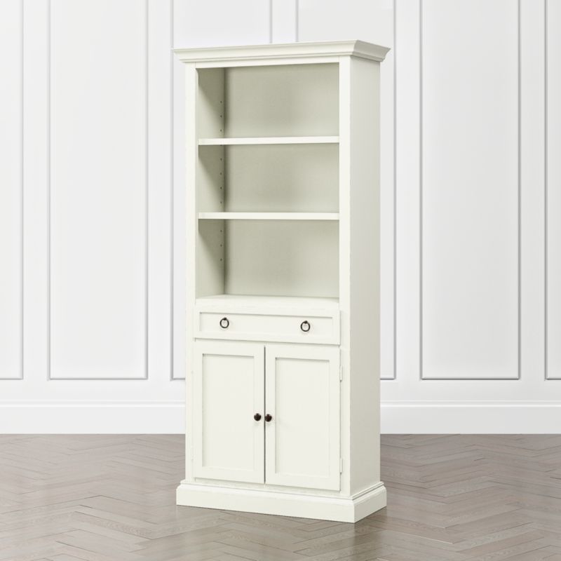 Cameo Vamelie Storage Bookcase with Full Crown