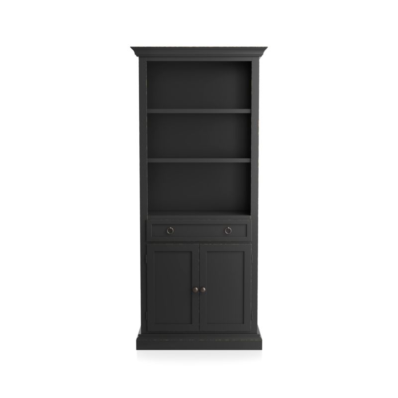 Cameo Bruno Black Storage Bookcase