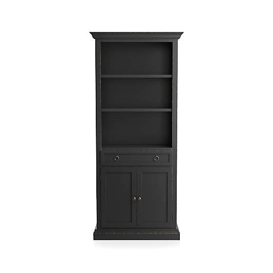 Cameo Bruno Black Storage Bookcase