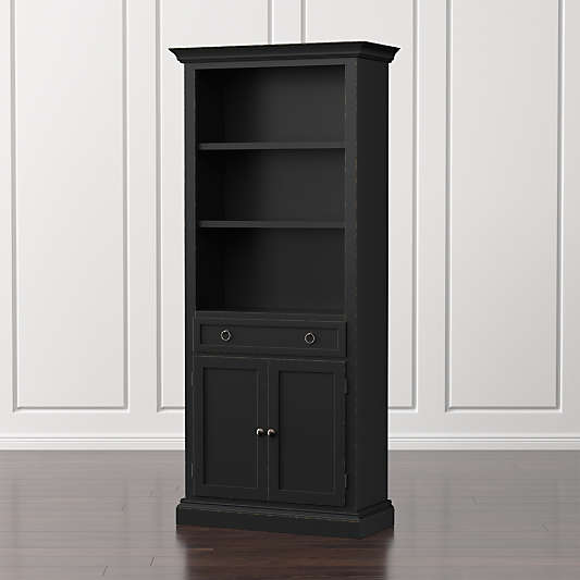 Cameo Bruno Black Storage Bookcase