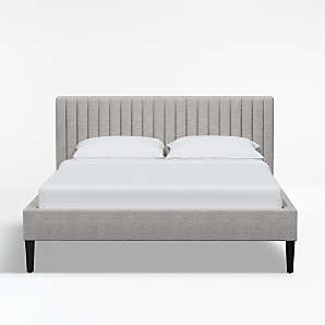 Crate and barrel king store platform bed