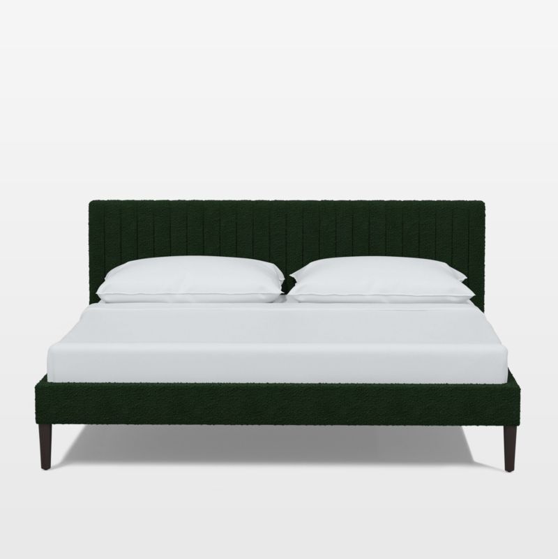 Camilla King Boucle Fern Channel Bed - image 0 of 10