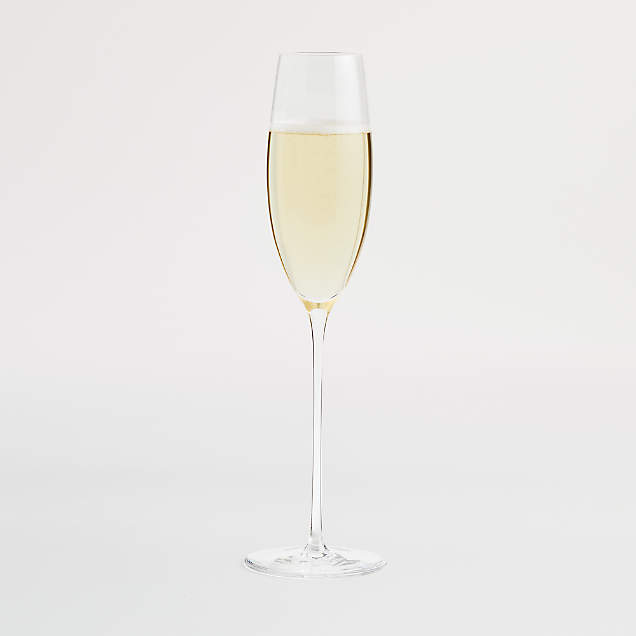 Oversized Hip Champagne Glass Flute + Reviews Crate & Barrel Canada