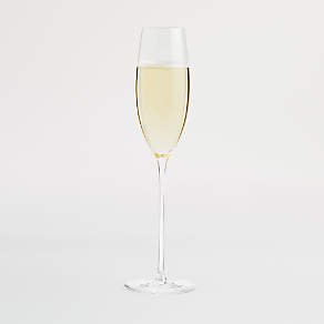 Crate and Barrel, Edge Champagne Glass, Set of 4 - Zola