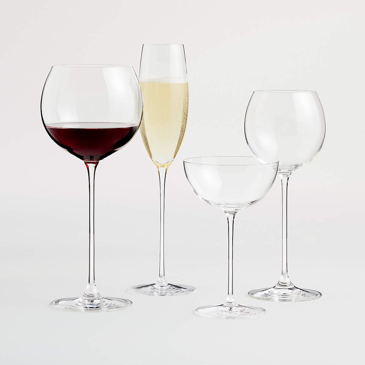 Long Stem Wine Glass Single or set of 4 