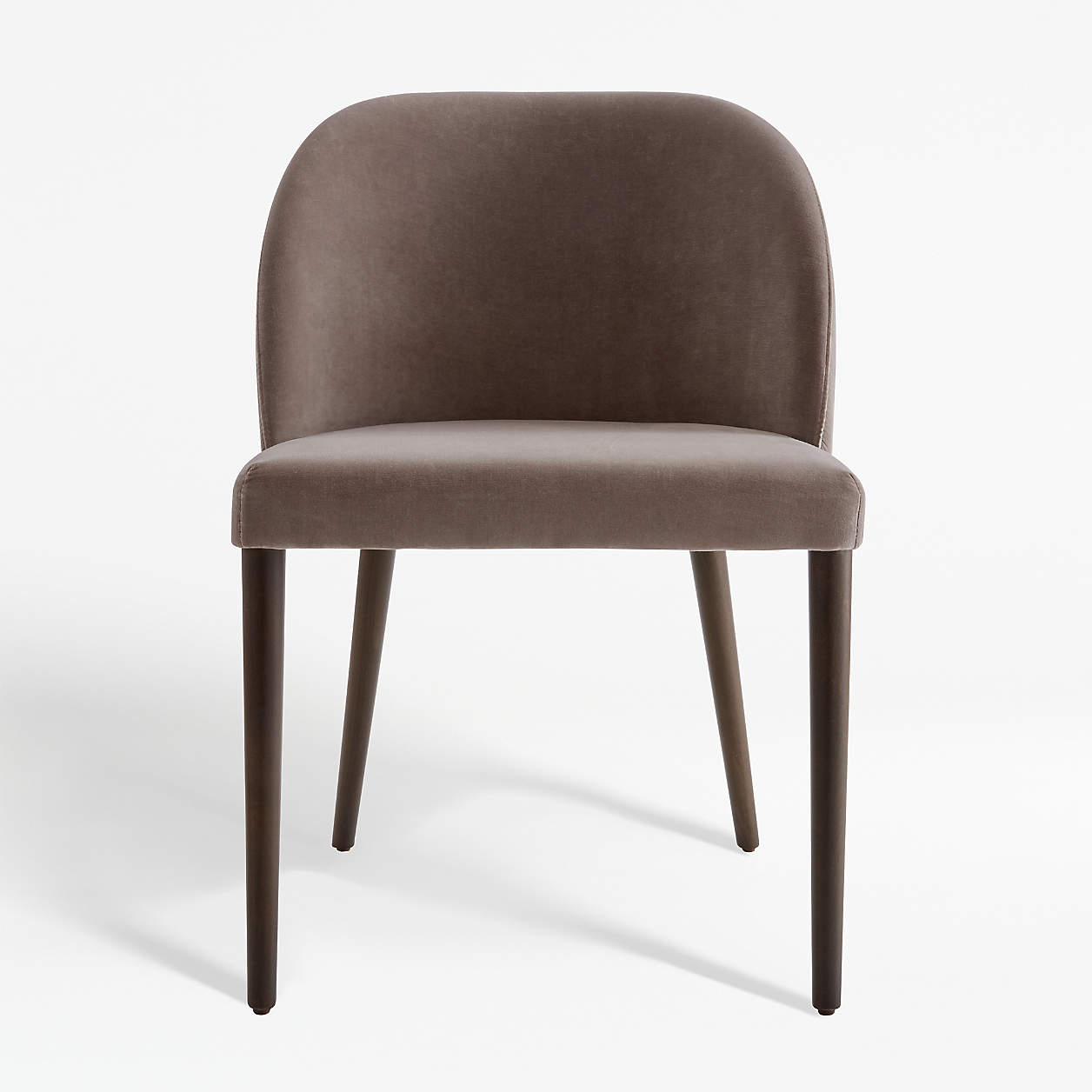 Camille Taupe Italian Dining Chair + Reviews Crate & Barrel Canada