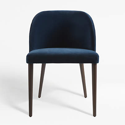 Camille Navy Velvet Dining Chair