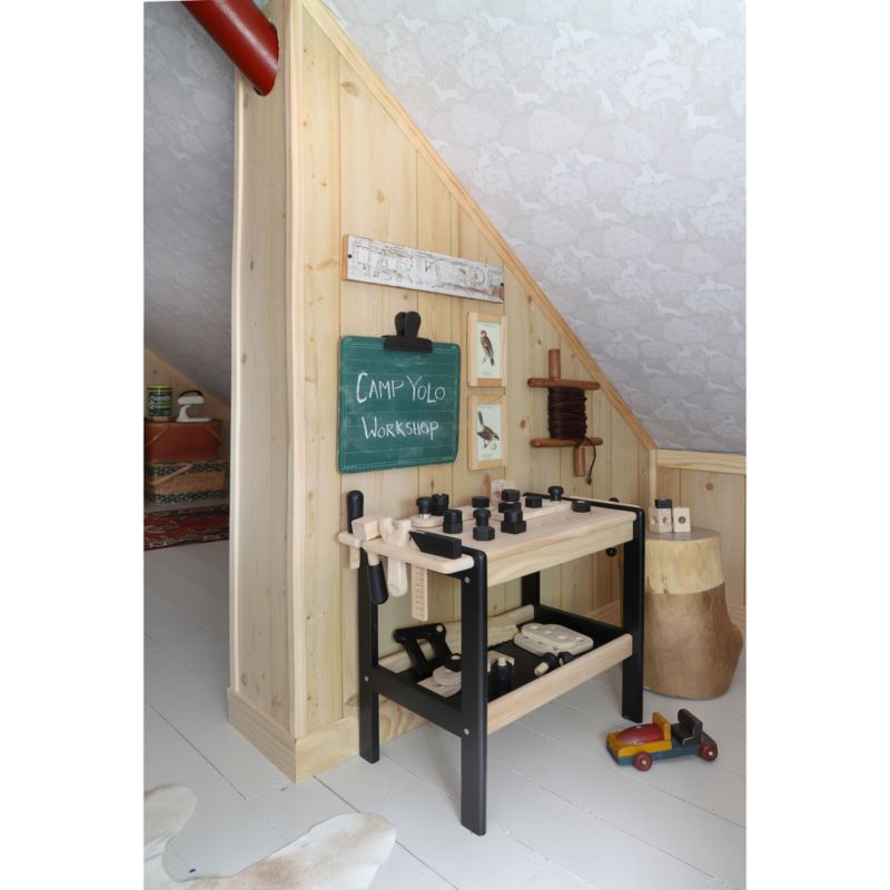 Wooden Toy Kids Workbench - image 5 of 22