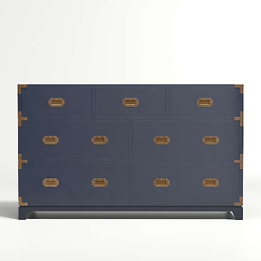 Navy Blue & Grey Nursery Crate & Kids
