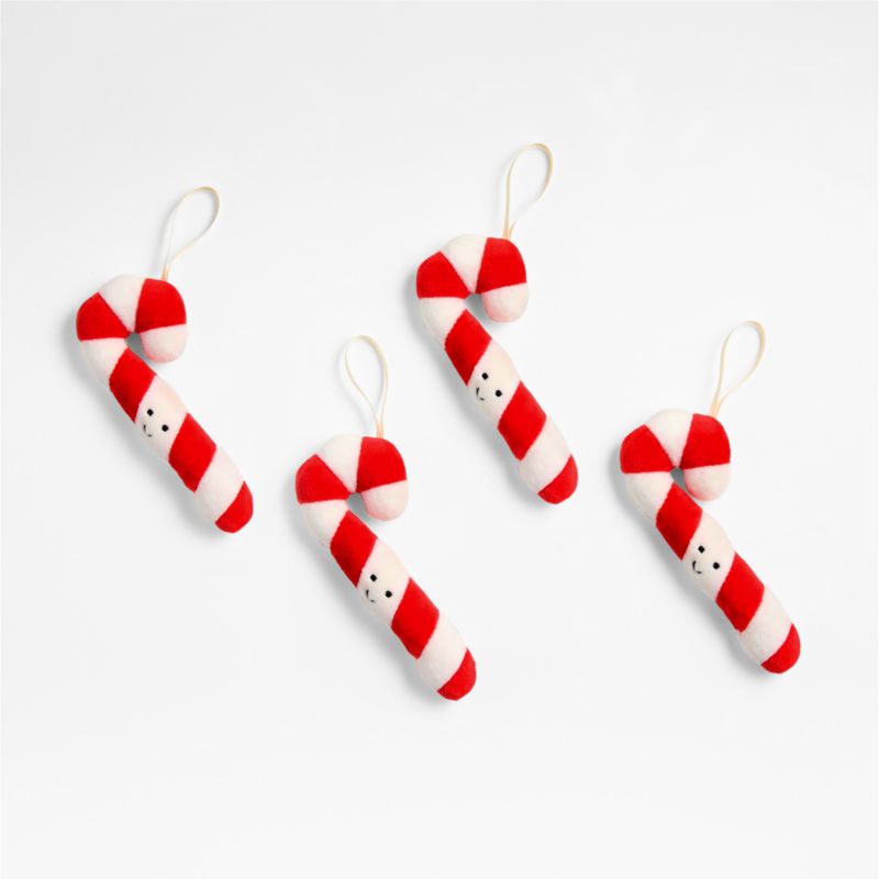 Jellycat ® Festive Folly Candy Cane Kids Christmas Ornament, Set of 4 - image 0 of 5