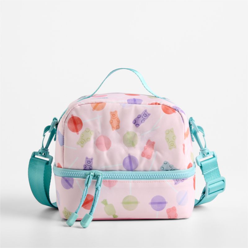 Candy Pop Dual Compartment Soft Insulated Kids Lunch Box - image 1 of 6