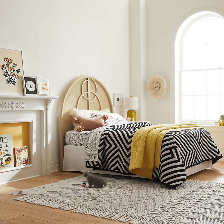 Black and store white childrens bedding