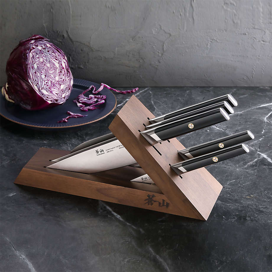 Cangshan Everest Black 6-Piece Tai Knife Block Set + Reviews