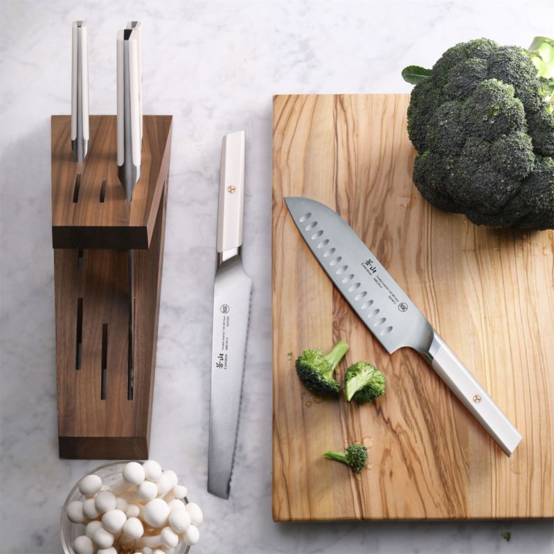 Cangshan Everest White 4-Piece Steak Knife Set + Reviews, Crate & Barrel  Canada in 2023