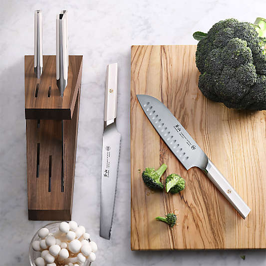 Cangshan Everest White 6-Piece Tai Knife Block Set