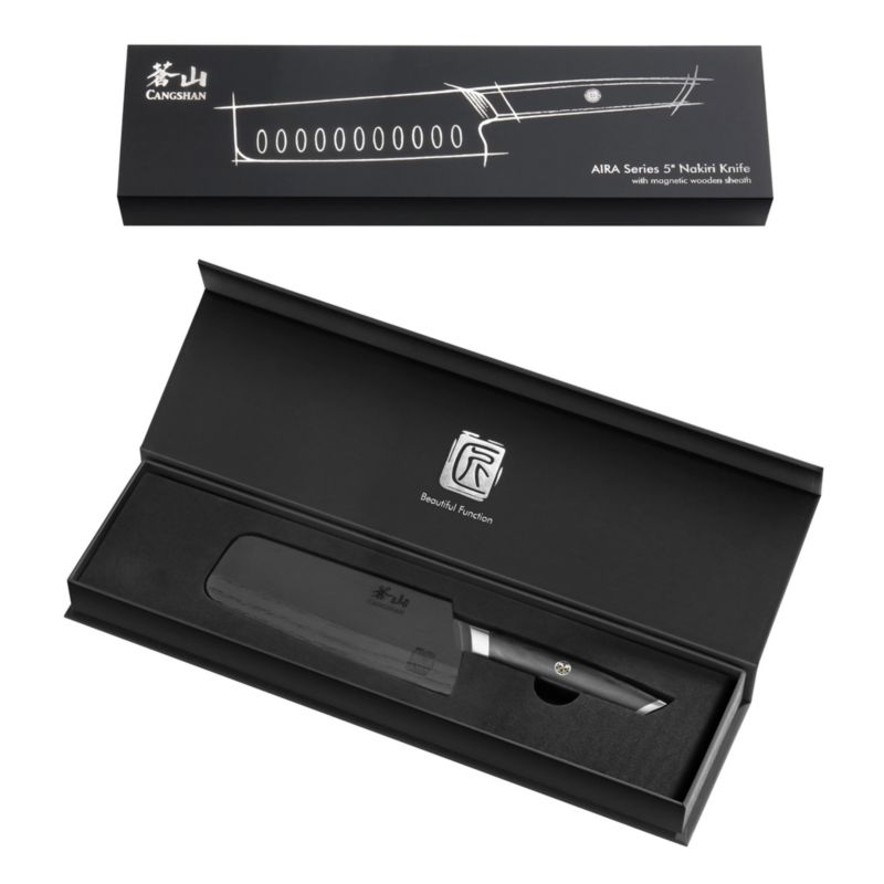 Cangshan ® AIRA 5" Nakiri Knife with Sheath - image 4 of 5