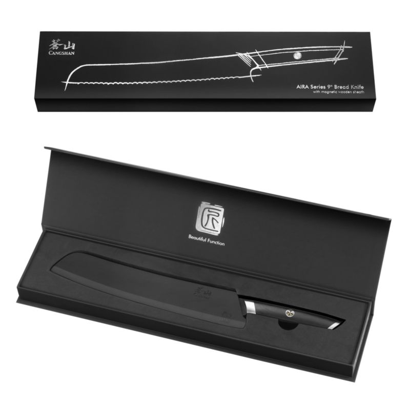 Cangshan ® AIRA 9" Bread Knife with Sheath - image 6 of 7