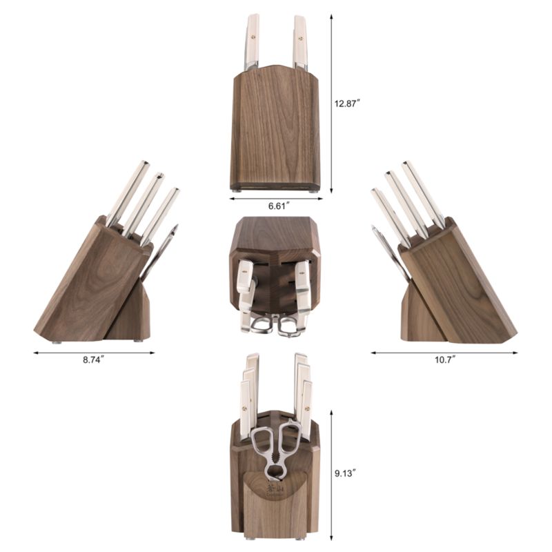 Cangshan ® Everest White 8-Piece Knife Block Set - image 8 of 10