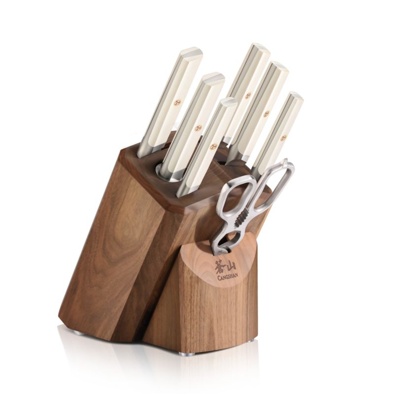 Cangshan ® Everest White 8-Piece Knife Block Set - image 7 of 10