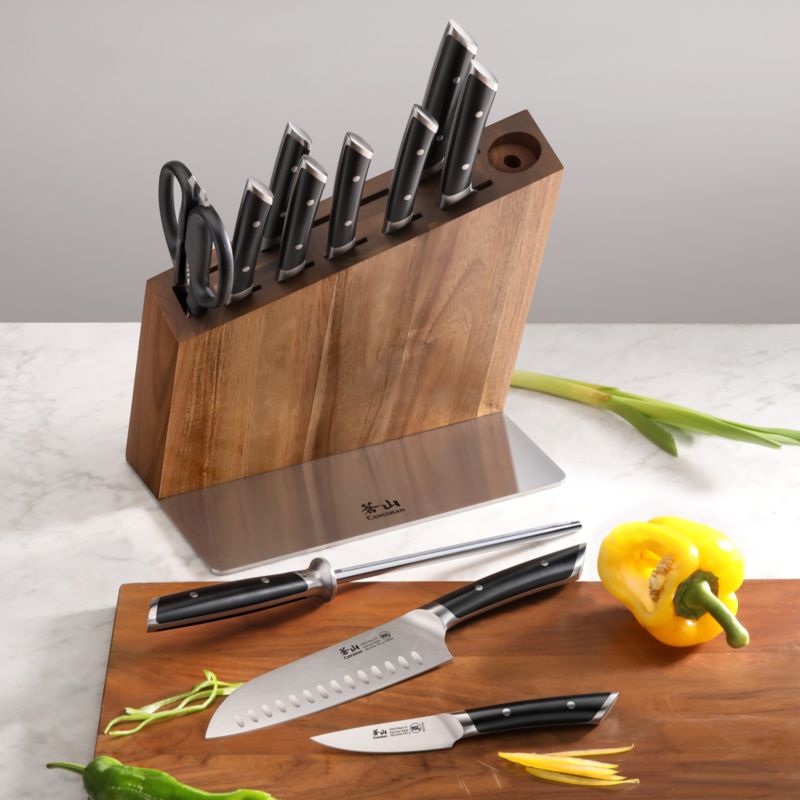 Cangshan ® HELENA 12-Piece HUA Knife Block Set Black - image 3 of 7