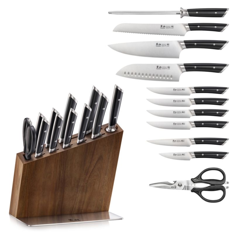 Cangshan ® HELENA 12-Piece HUA Knife Block Set Black - image 5 of 7