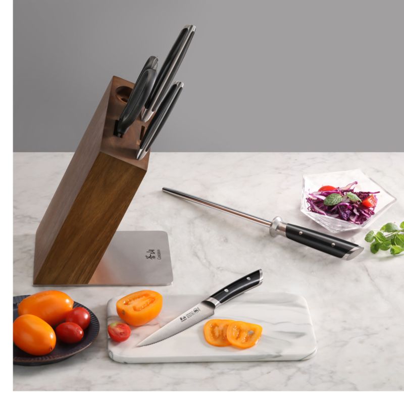 Cangshan ® Helena -Piece HUA Black Knife Block Set