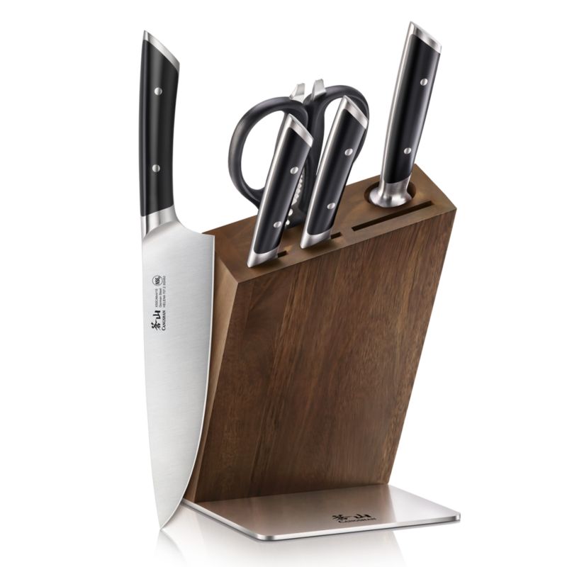 Cangshan ® Helena -Piece HUA Black Knife Block Set