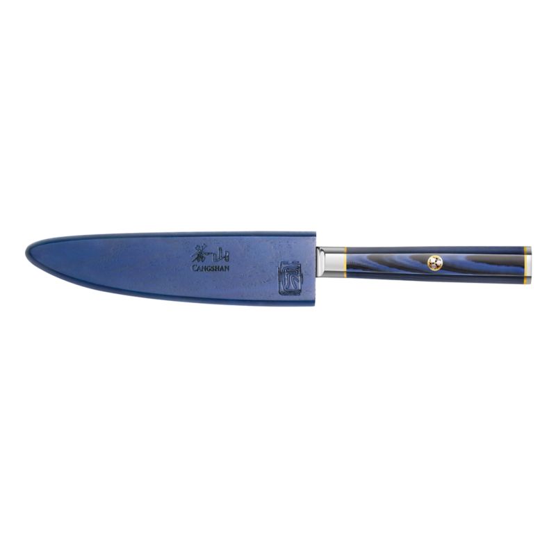 Cangshan ® Kita Blue 5" Serrated Utility Knife