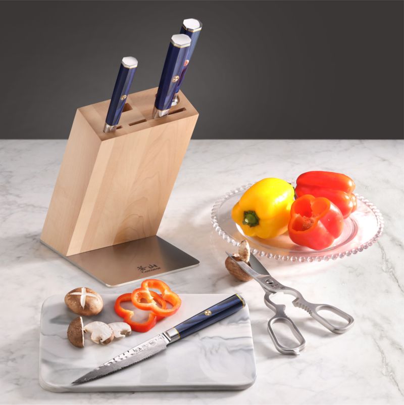 Cangshan ® Kita Blue 6-Piece HUA Knife Block Set - image 2 of 10